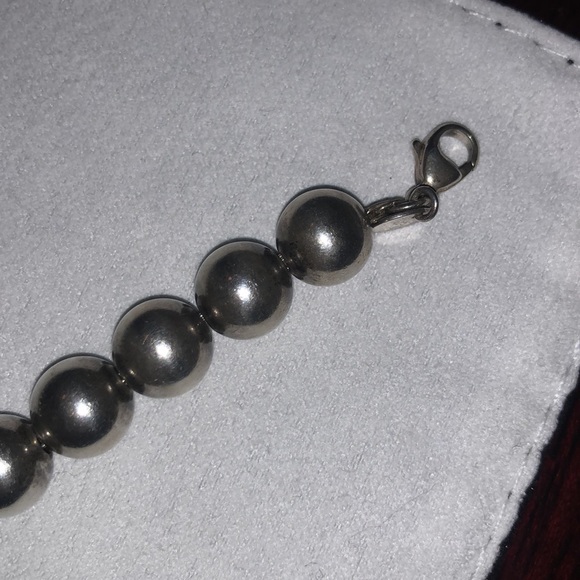 Tiffany & Co silver ball bracelet - Picture 7 of 12